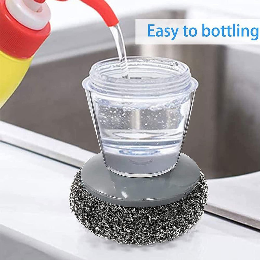 Soap Dispensing Dish Cleaning Brush
