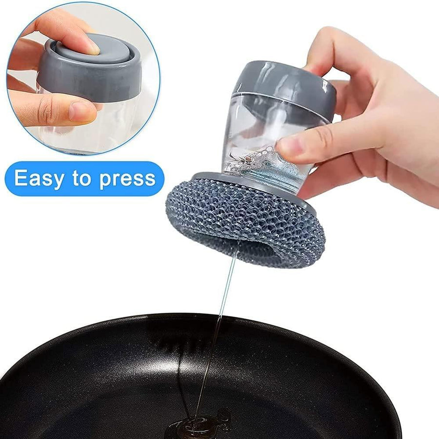 Soap Dispensing Dish Cleaning Brush