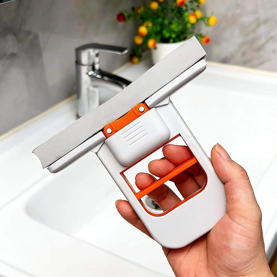 Portable Mini Mop with Self-Squeeze System