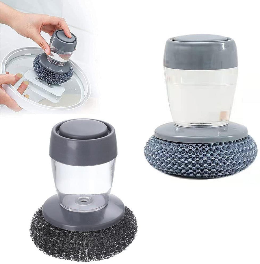 Soap Dispensing Dish Cleaning Brush