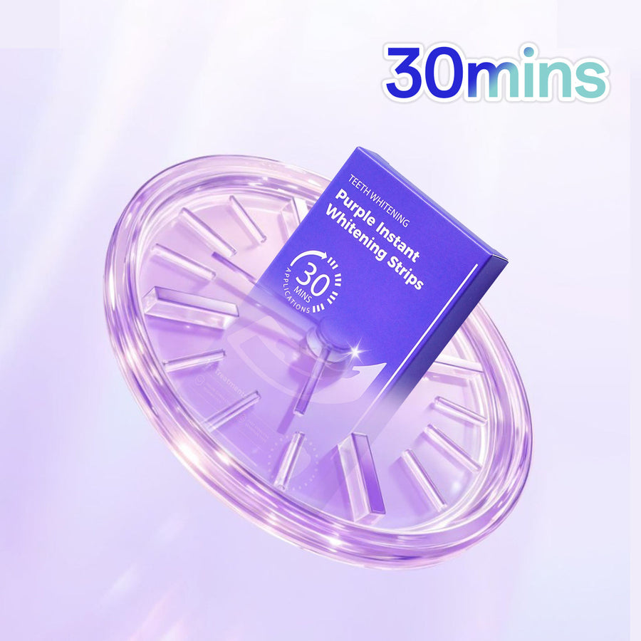 Purple Instant Teeth Whitening Strips